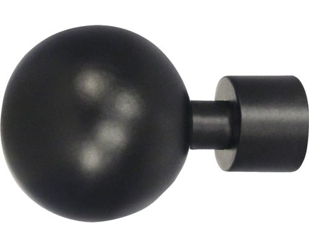 Endstück ball-classic für Carpi schwarz Ø 16 mm 2 Stk. Produktbild 
