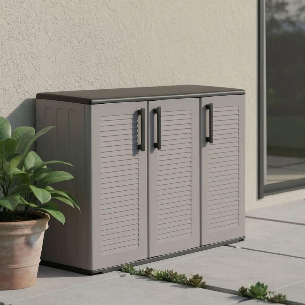 Darmellin Outdoor-Garderobe, Mehrzweck-Balkonschrank, Produktbild 