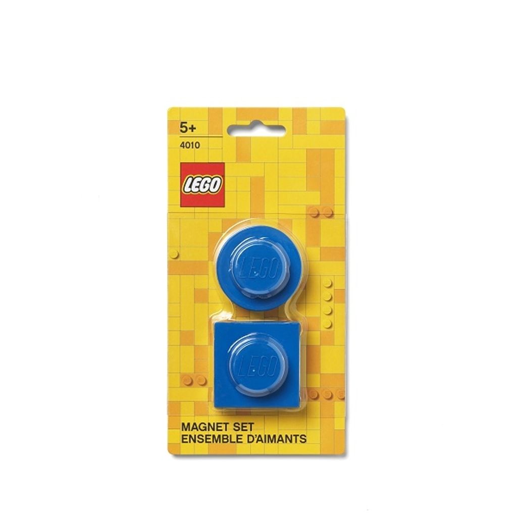 LEGO®-Magnete, 2er-Set - blau Produktbild 