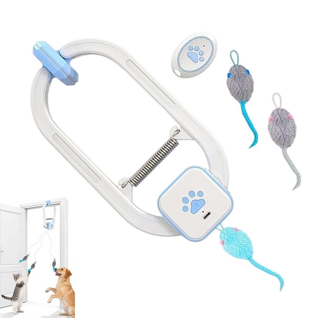 USB-aufladbares Katzenspielzeug, interaktiv zum Aufhängen, Produktbild 