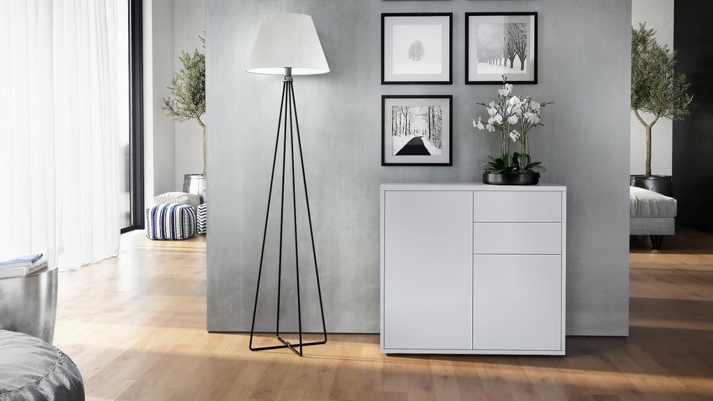 Vladon Sideboard Ben,  Germany, Kommode mit 2 Türen und 2 Produktbild 5