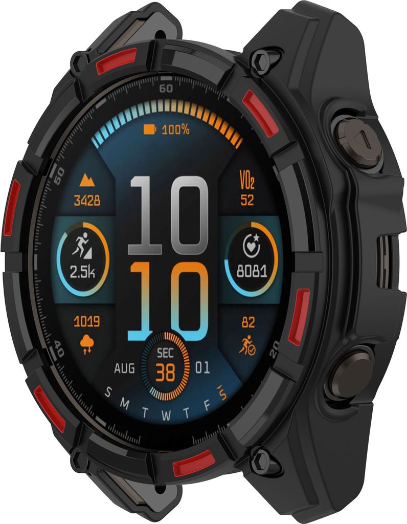 INF Garmin Tactix 8 Hülle: Schutz Bumper für Fenix 8 AMOLED