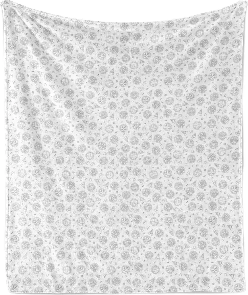 ABAKUHAUS Coperta Pile 175x230 cm Disegno Pizza - Acquista Online
