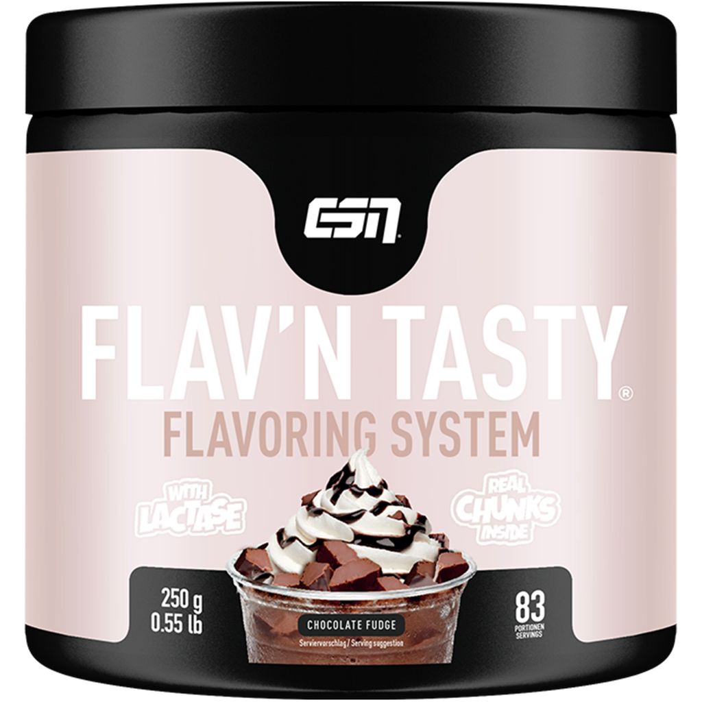 ESN Designer Flavor Powder, Dark Cookie Crumb, 250 g, Geschmackspulver zum Süßen, ohne viel Zucker und Kalorien, e Qualität - Germany – Choco...