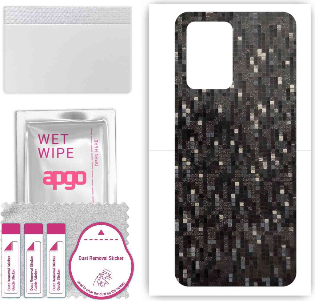 apgo Rückseite Schutzfolie, Skin, kompatibel mit Xiaomi Redmi K50i 5G, Hinten Displayschutzfolie aus Vinylfolie, kratzfest, einfache Montage - Car...