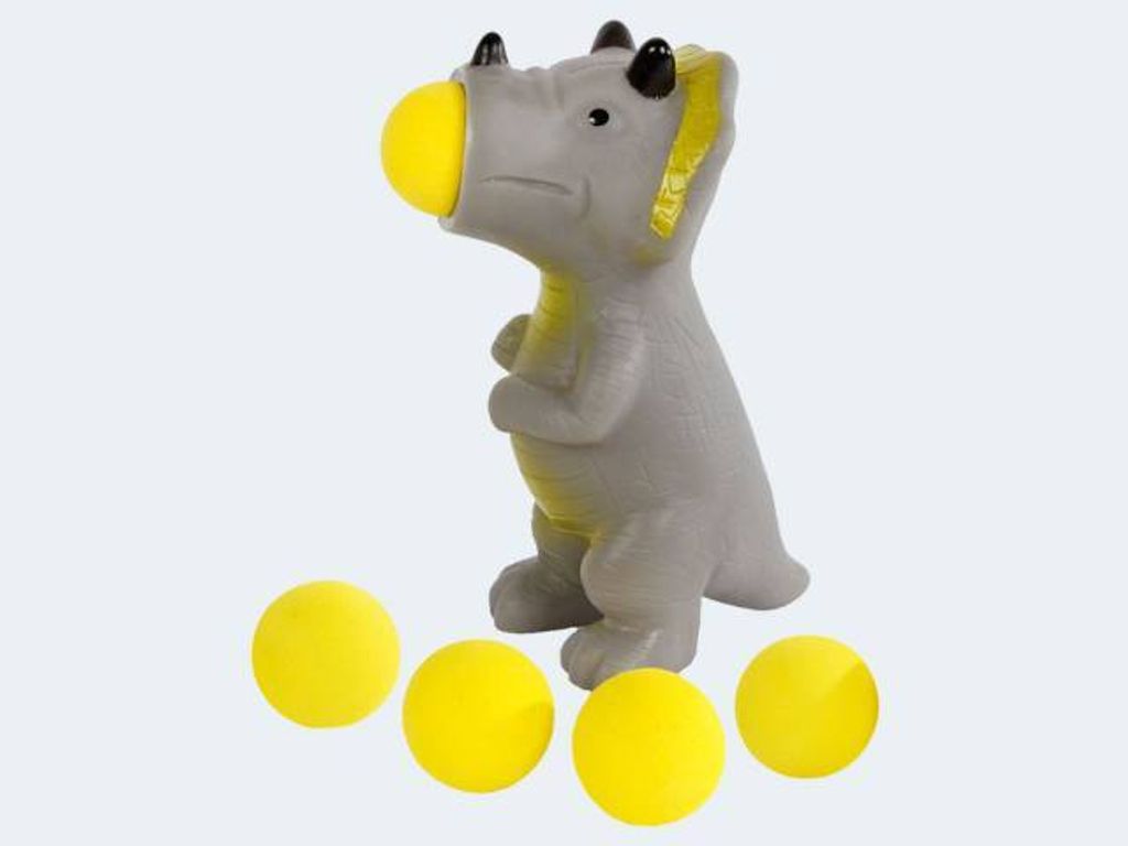 Dino Popper mit 5 Kugeln 2f 16 cm Produktbild 