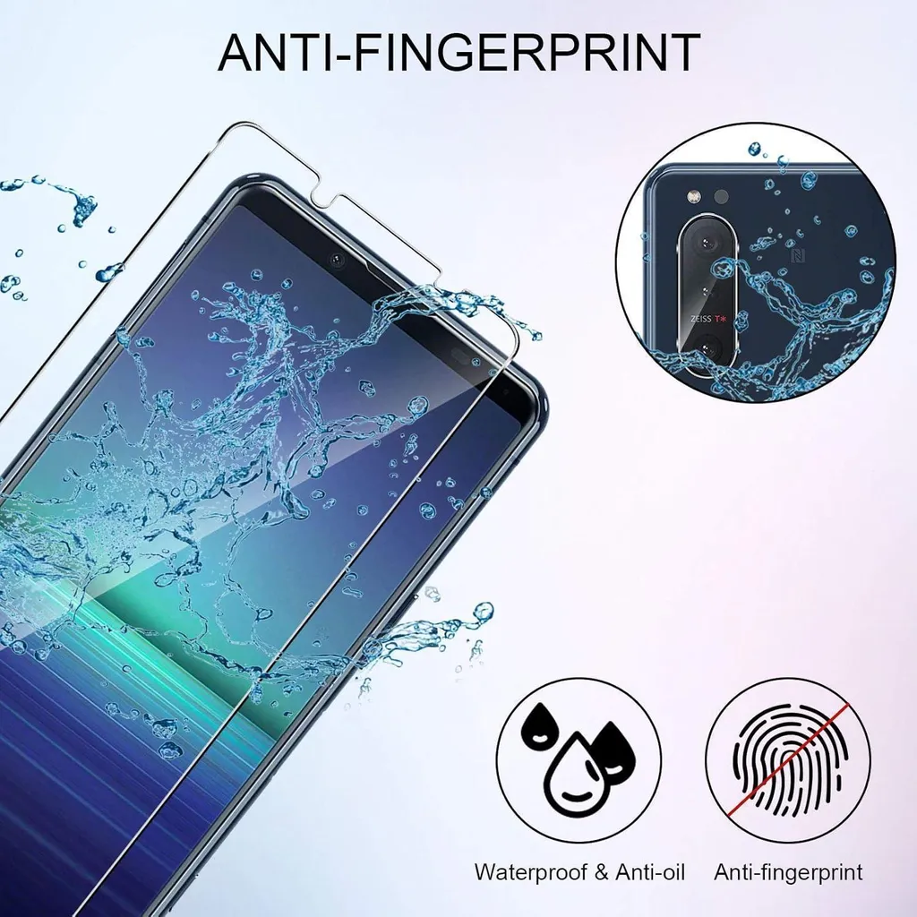 brotect Pellicola Vetro Opaca per Sony Xperia 1 II Protezione Schermo [Anti- Riflesso, Durezza 9H