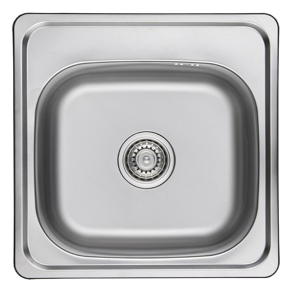 1 Becken Edelstahl Küchenspüle Einbauspüle Spüle Spülbecken Produktbild 