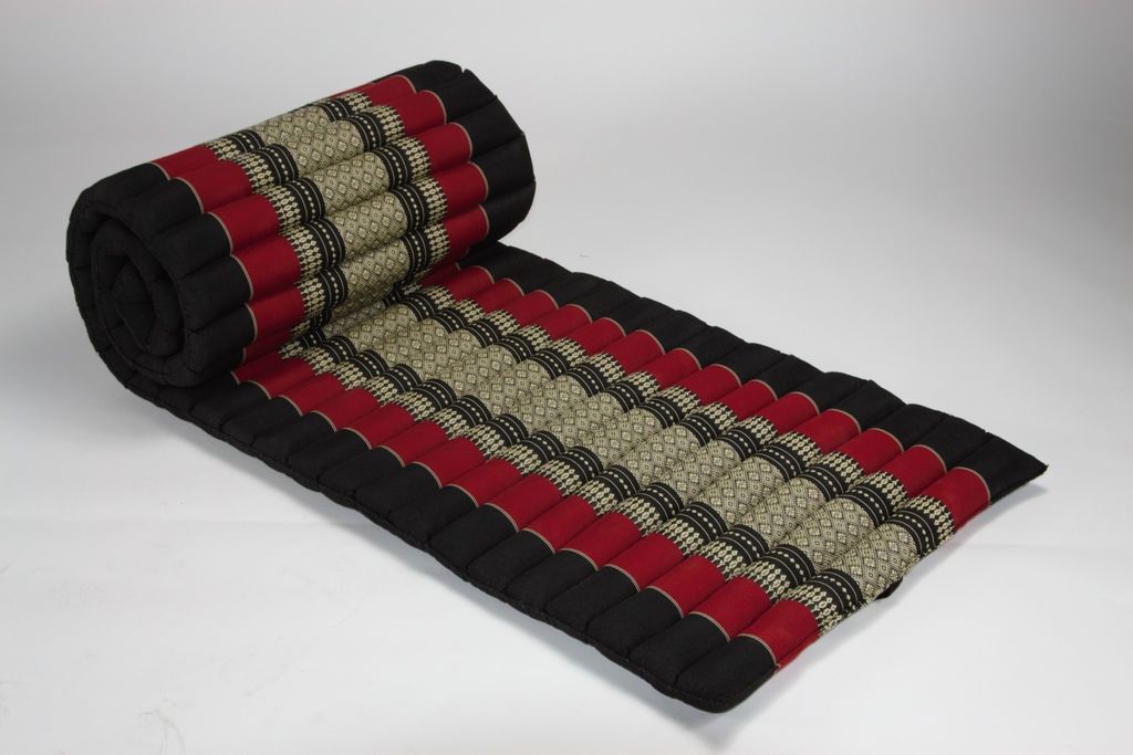 Fine Asianliving Thai Rollmatte Rollmatratze aus Kapok Produktbild 