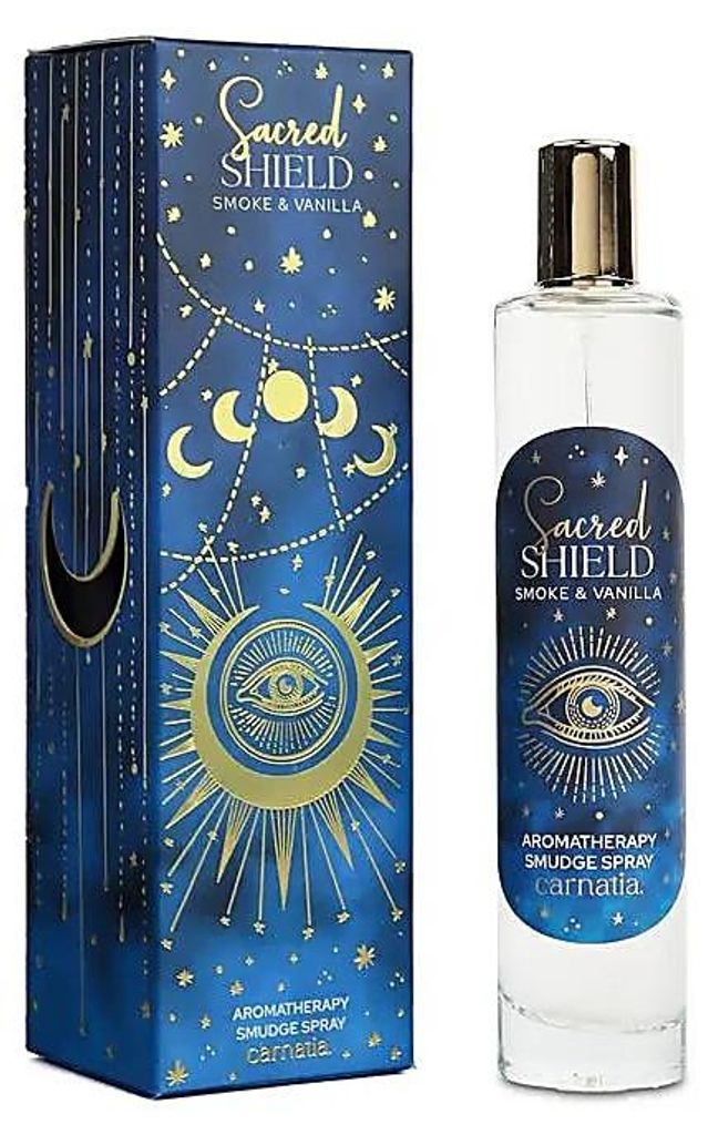 Carnatia Starry Spell Smudge Spray Sacred Shield – Packung mit 4 Stück – 100 ml