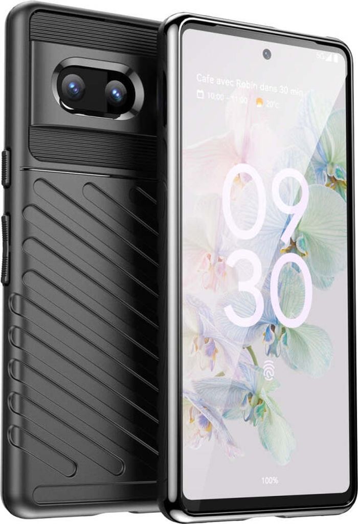 Thunder Flexible Armor Case fr Google Pixel 7, Schwarz