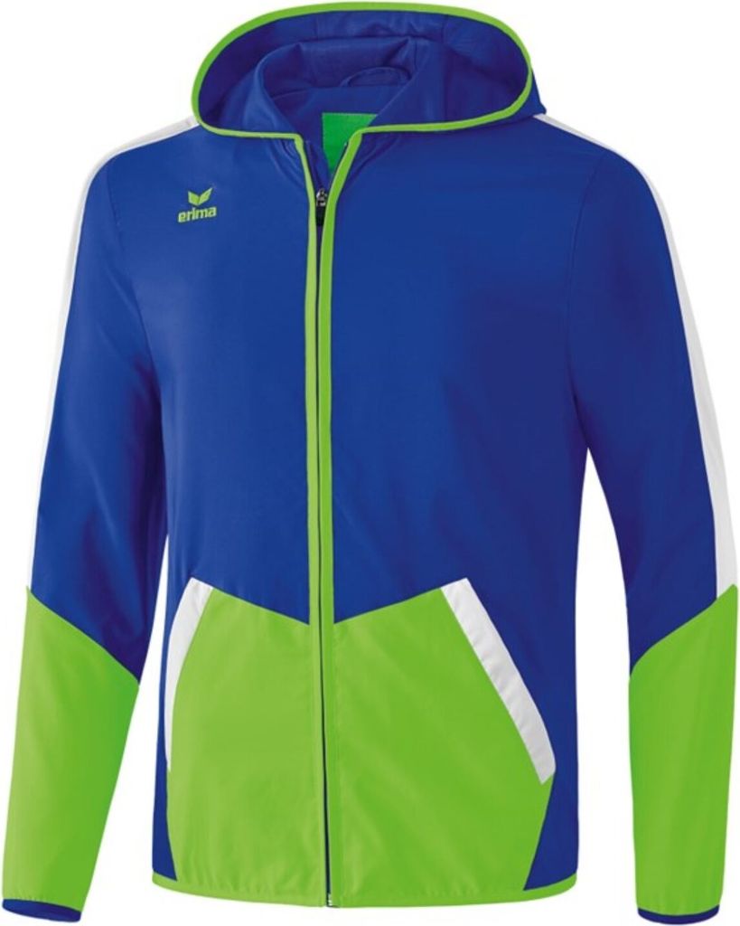 Erima MASTERS Präsentationsjacke mazarine blue/green gecko Produktbild 