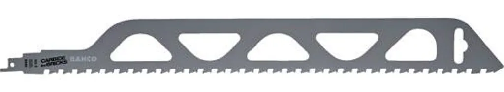 Lame Scie Sabre Bahco Karbidinė TCT 457mm 2TPI pour Béton Cellulaire