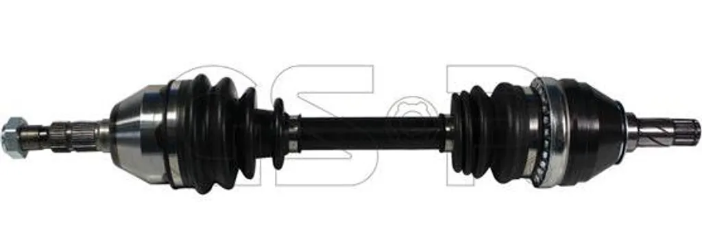 Arbre d'entraînement pour réparation Opel Zafira et Astra H A04 GSP