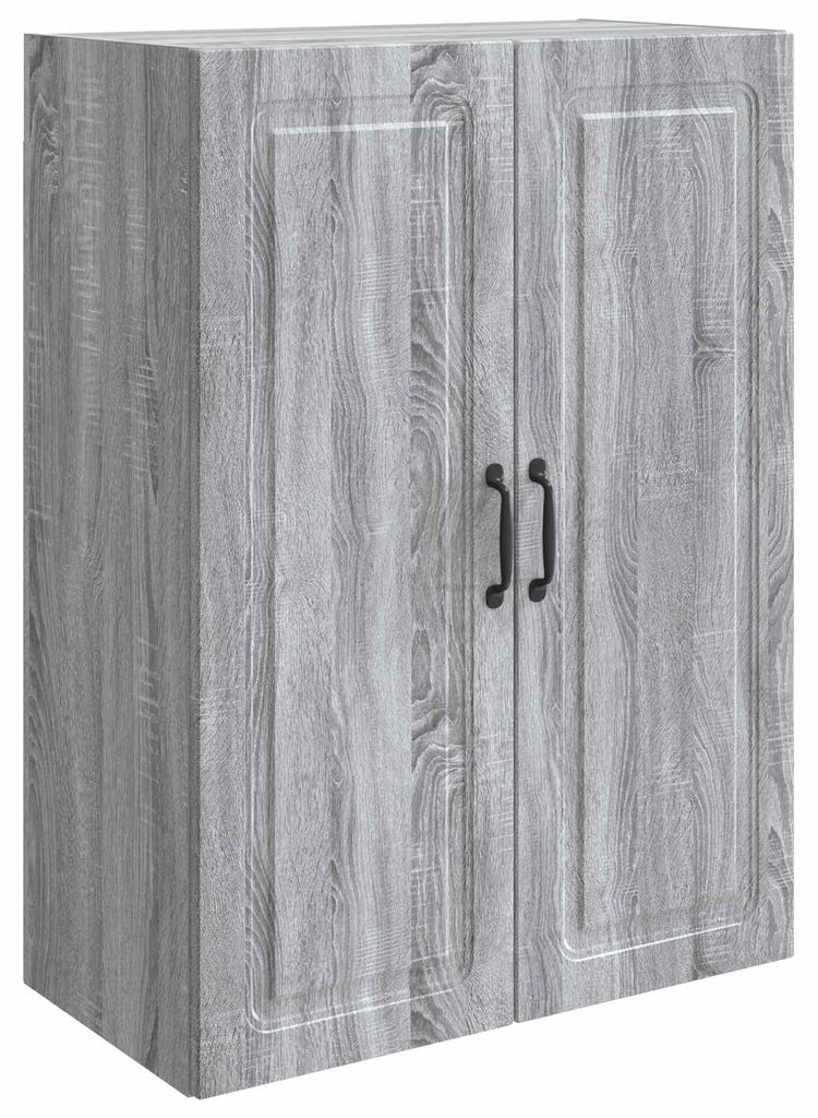 Wandschrank Grau Sonoma 66 x 34,5 x 90 cm Holzwerkstoff