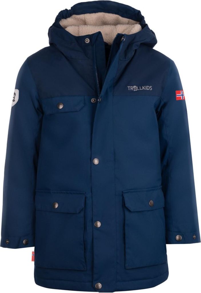 Trollkids Gudvangen Jacket Navy, Gr. 164