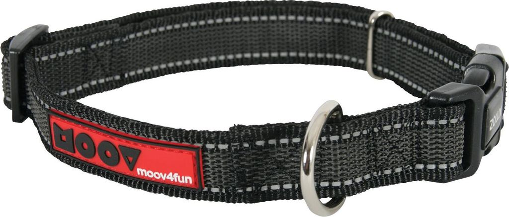 ZOLUX Halsband für Hunde MOOV - schwarz - M (20 mm)