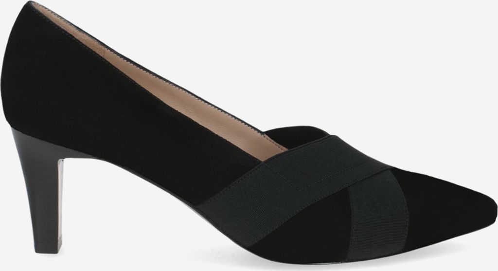 Peter Kaiser Pumps 72443, Rauleder, Schwarz, Damen