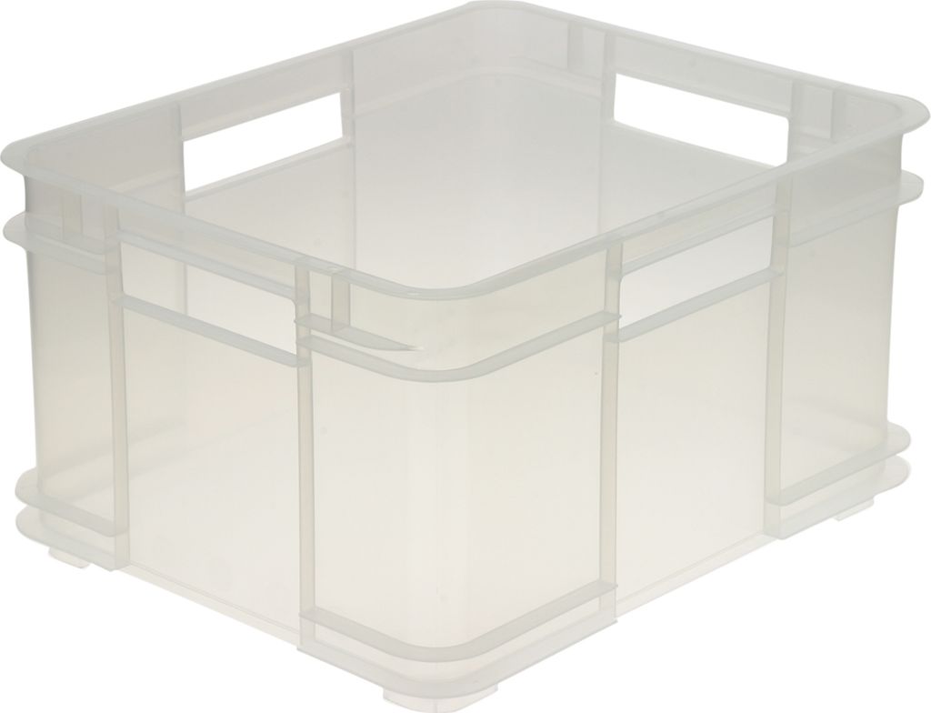 KEEEPER Euro-Box XL Transparent 28Ltr  43x35x24cm Produktbild 