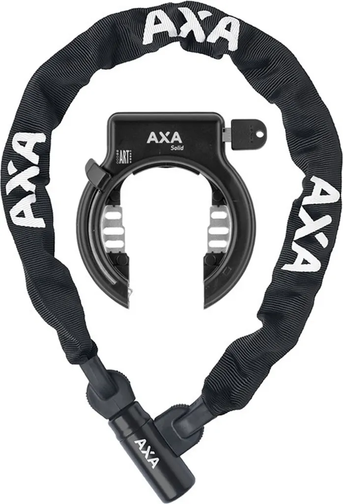 Évitez le Vol de Vélo avec le Kit AXA Antivol de Cadre et Chaîne 100cm