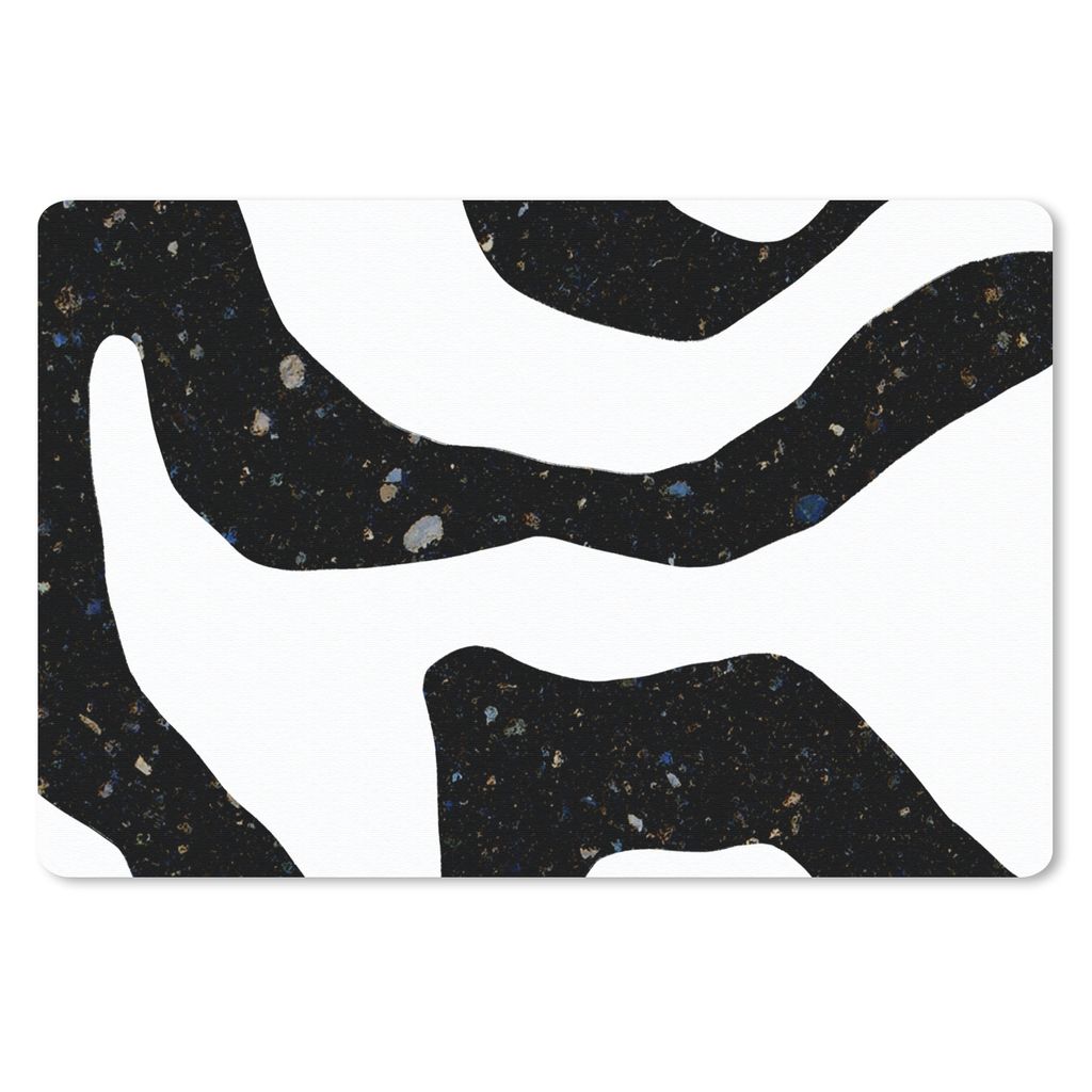 MuchoWow Schreibtischunterlage Abstrakt - Minimalismus - Design 60x40 cm - XXL Mauspad - Großes Mauspad