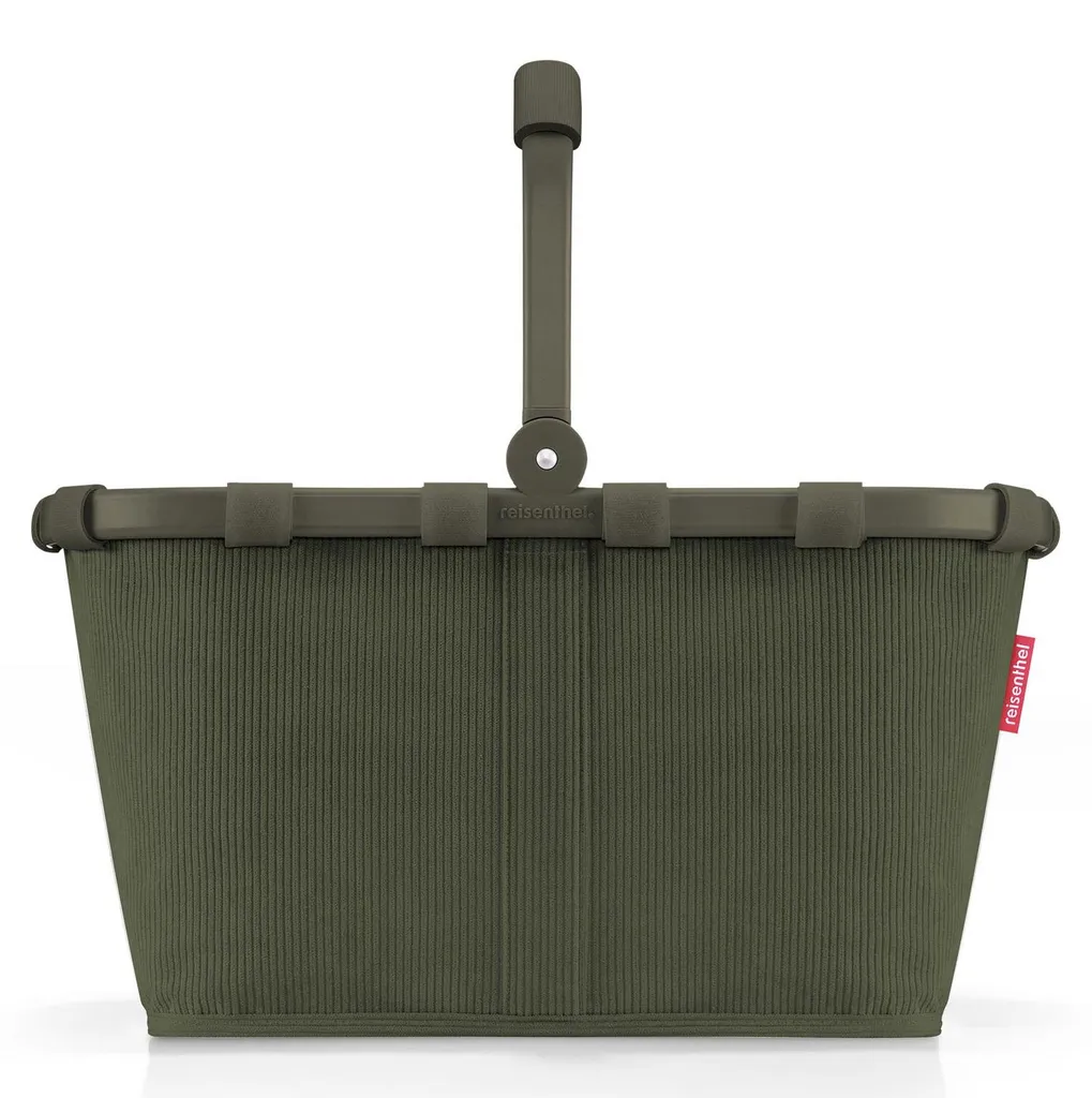 Panier de courses pliable reisenthel Carrybag Cord vert matcha 22 litres