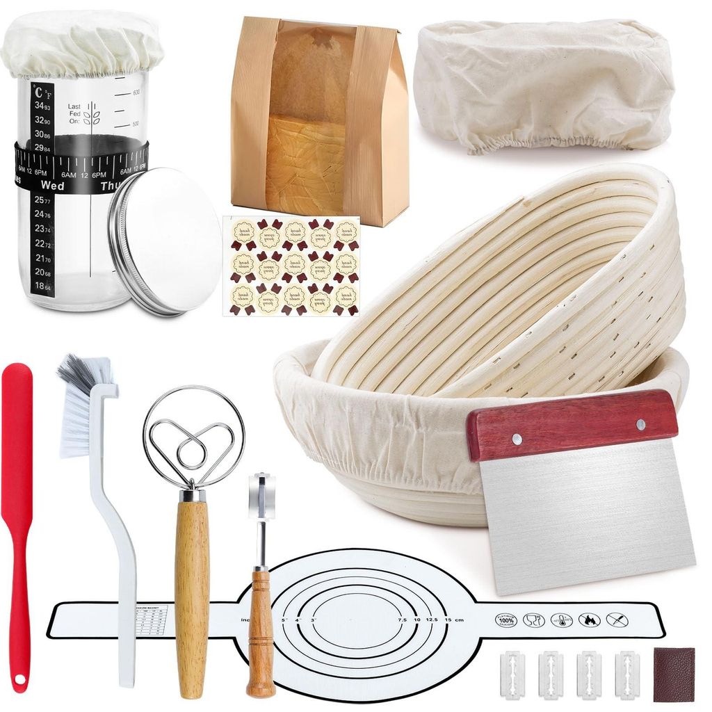 Kit complet pour la fabrication de pain au levain, Image du produit 