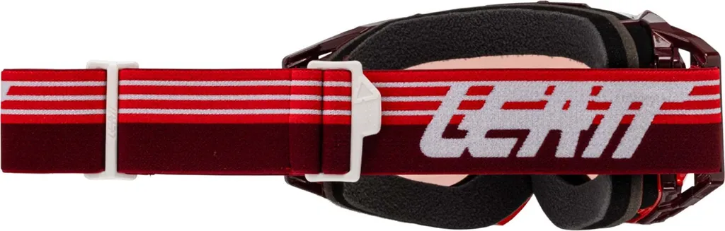 Masque de Protection Moto Cross LEATT Velocity 5.5 Châssis Rouge Ruby