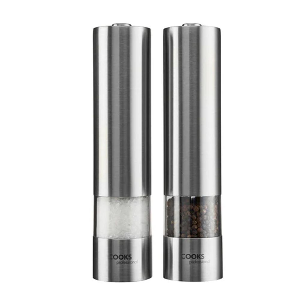 Cooks Professional Elektrisches Salz und Pfeffermühlen-Set Produktbild 