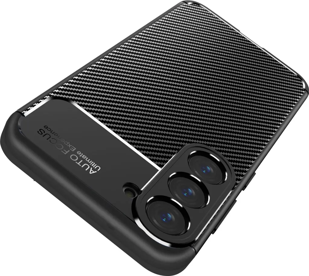 Custodia Samsung S24 AVANA Carbon Optic - Elegante Cover Slim TPU
