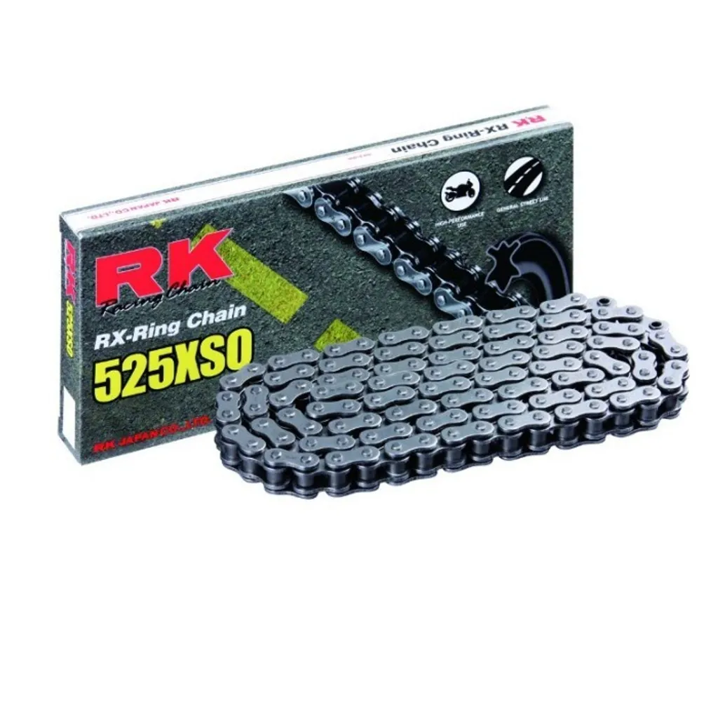 Catena RK 525XSO 120 Links: Massima Affidabilità per Moto Touring
