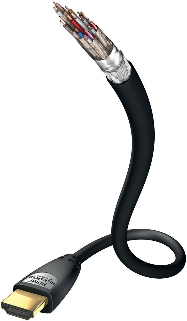 Inakustik High Speed HDMI Cable with Ethernet Black 10 m