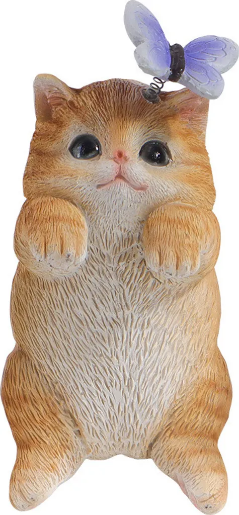 Scultura Gatto in Resina INF: Eleganza Artigianale per Esterni e Interni