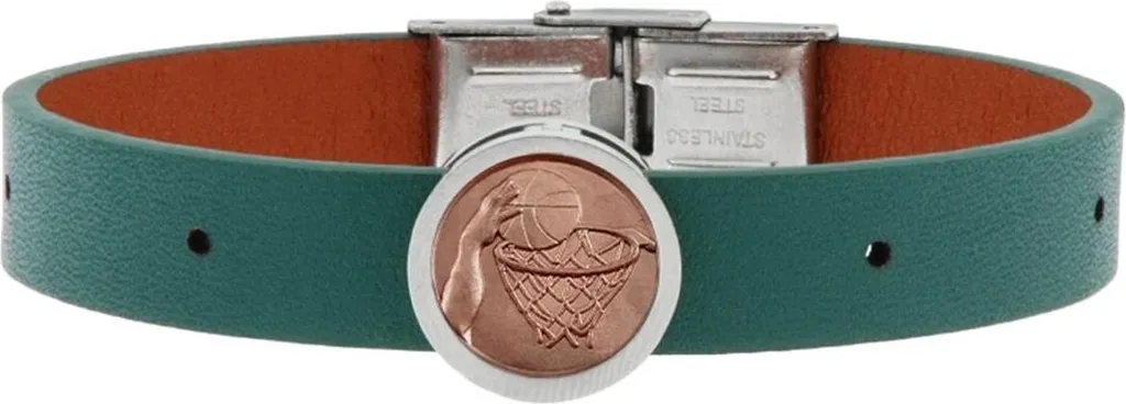 Regala un Sogno: Bracciale Uomo Talent Jewels TJA-1-02-02-3-3 Verde
