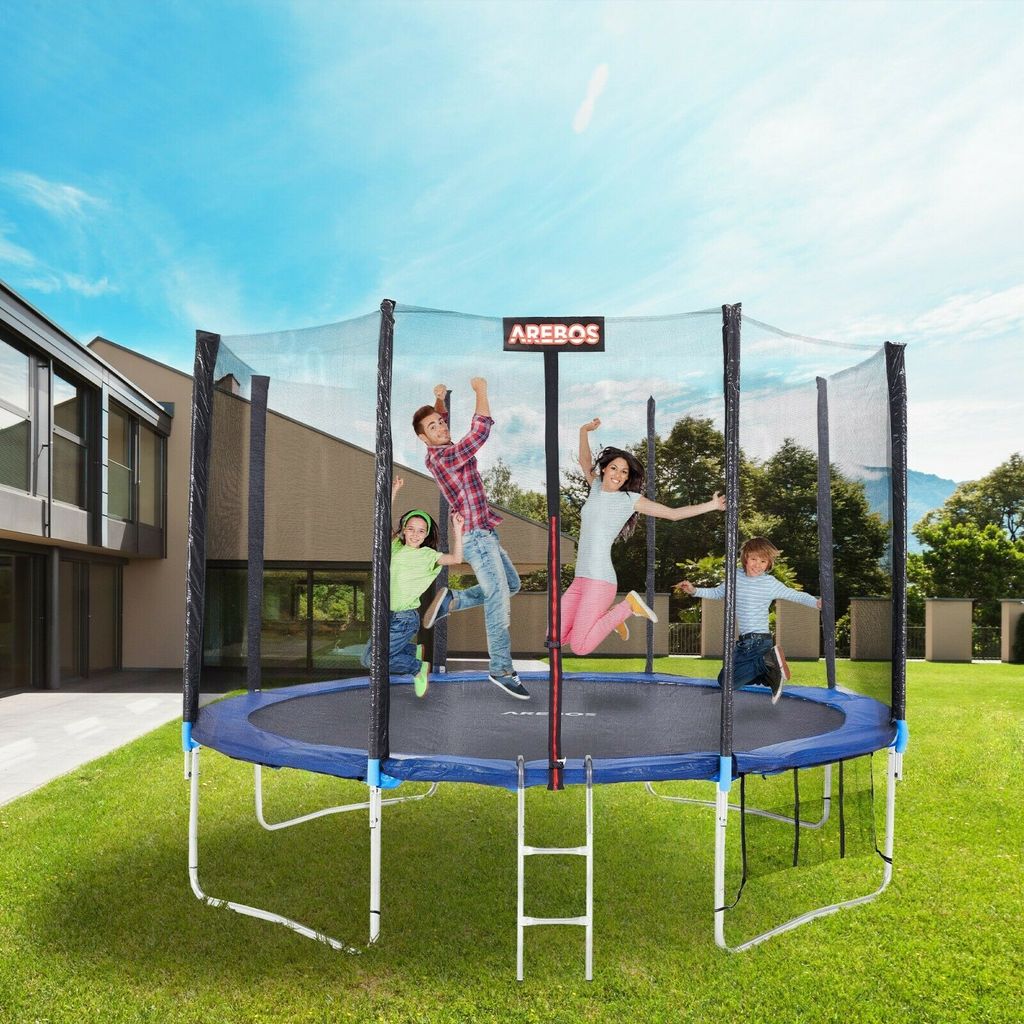 Siatka zabezpieczająca do trampoliny + osłona krawędzi 305 Zdjęcie produktu 2