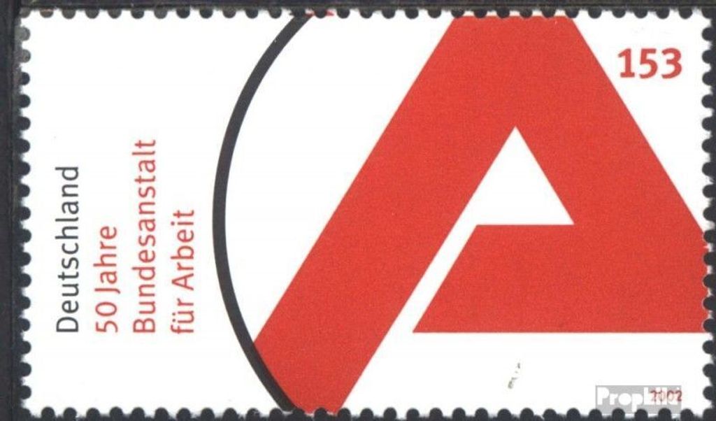 Briefmarken BRD (BR.Deutschland) 2002 Mi 2249 (kompl.Ausg.) postfrisch BfA