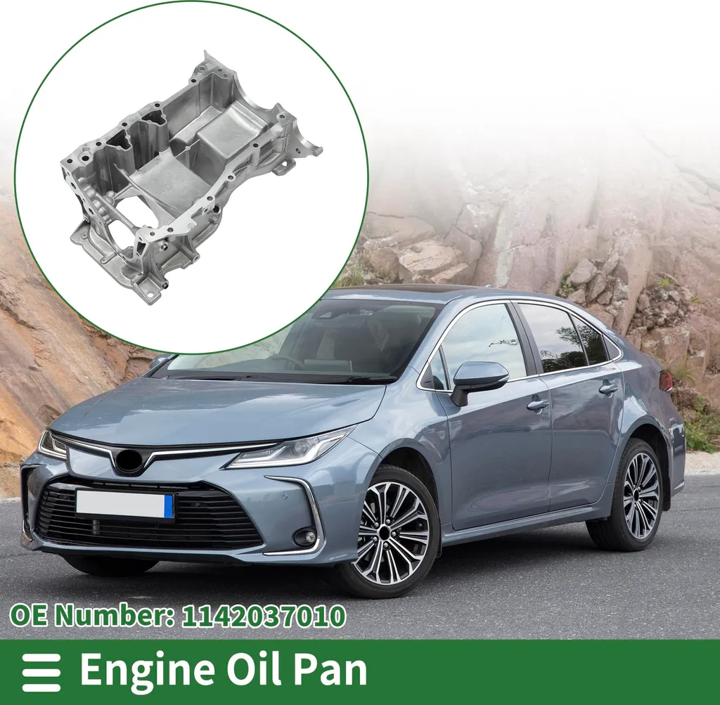 Carter de transmission en aluminium argenté pour Lexus CT200h 1.8L hybride
