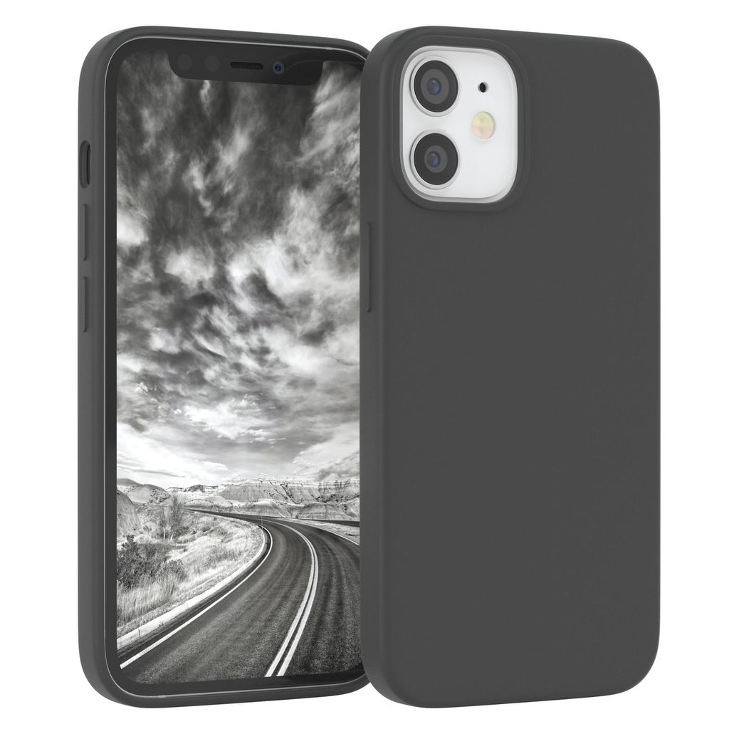 EAZY CASE Silikonhülle für Apple iPhone 12 Mini Silikon Produktbild 