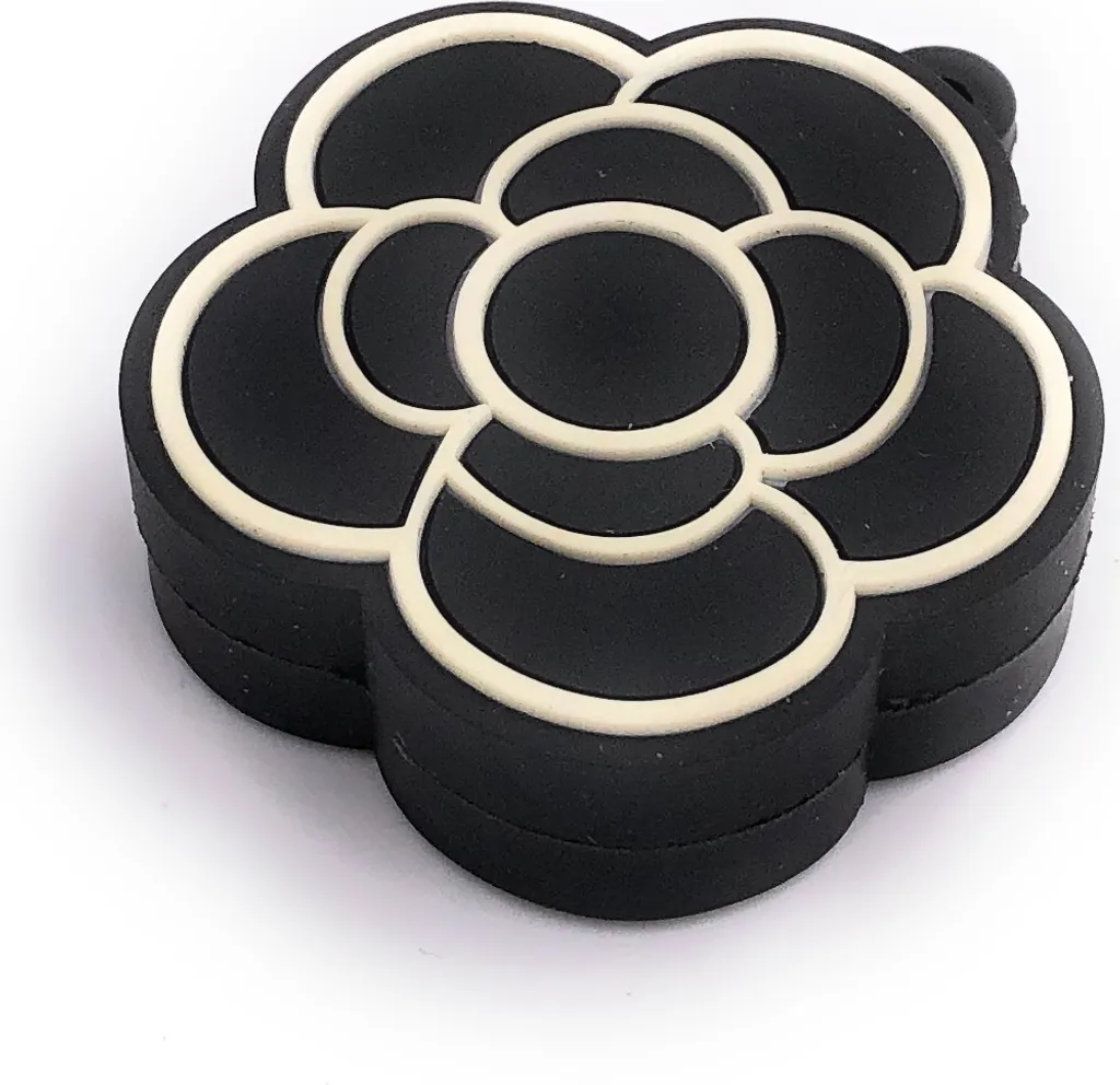 Onwomania Schwarze Rose Blume Flower Funny Chiavetta USB 32 GB USB 3.0