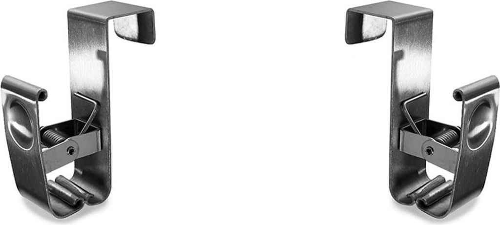 CALICOSY - Geschirrtuchhalter aus Edelstahl für Schubladen – 4er-Set