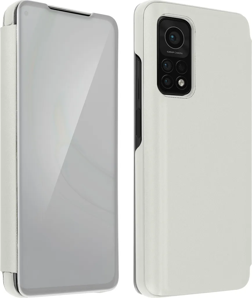 Custodia Business Mirror Silver Xiaomi Mi 10T Pro - Sottile Professionale
