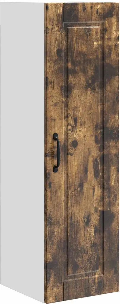vidaXL Armadio Cucina Rovere Affumicato 30x31x100 cm Mobile Pensile