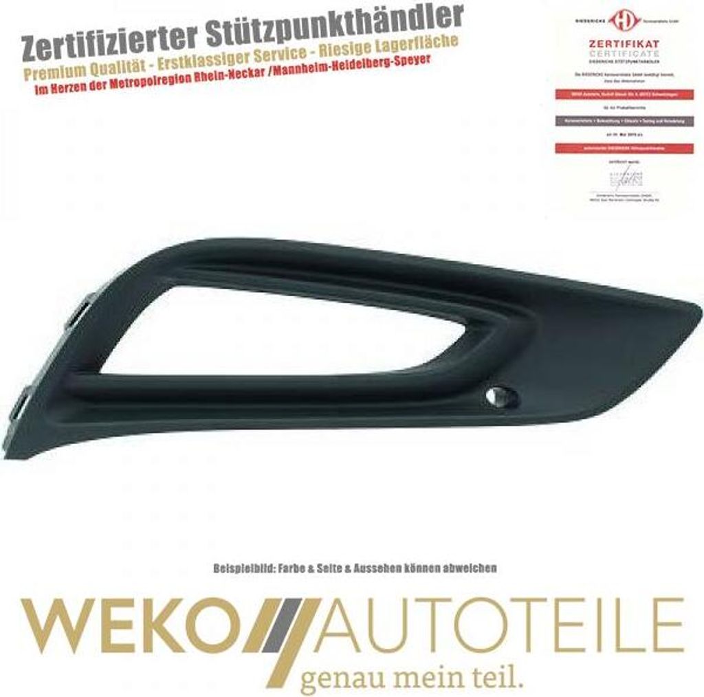 Lüftungsgitter Stoßstange links DIEDERICHS 1808049 für OPEL