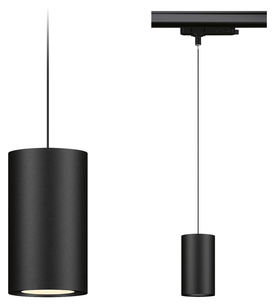 Paulmann ProRail3 Pendelleuchte Kratos 9W 3000K 230V schwarz
