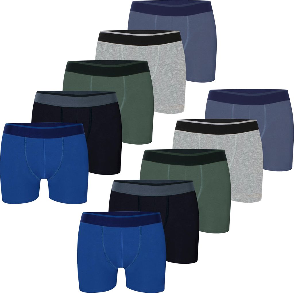 10 Jungen Boxershorts Unterhosen aus Baumwolle Unterwäsche Produktbild 