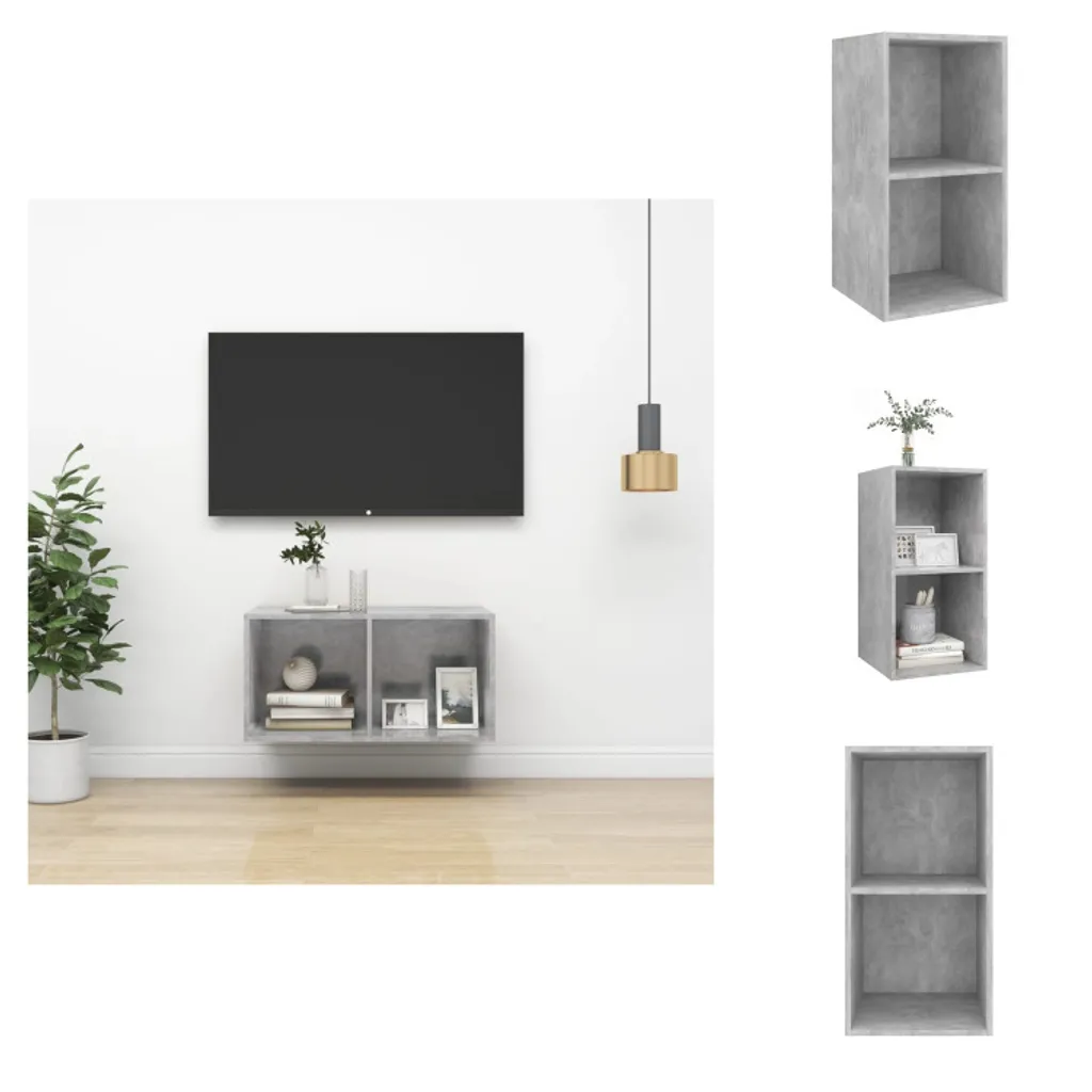 Trasforma il tuo Living con il Mobile TV vidaXL Grigio Cemento