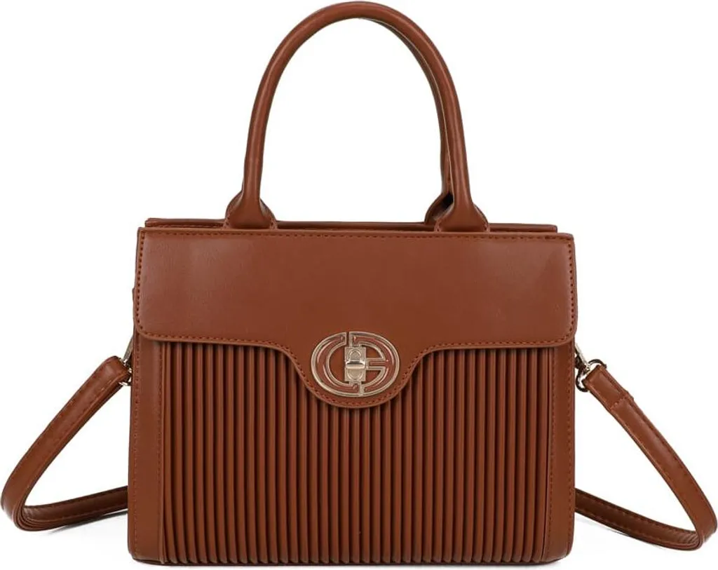 Borsa Gallantry Marrone Scamosciata - Tracolla Staccabile | Donna Chic - 1