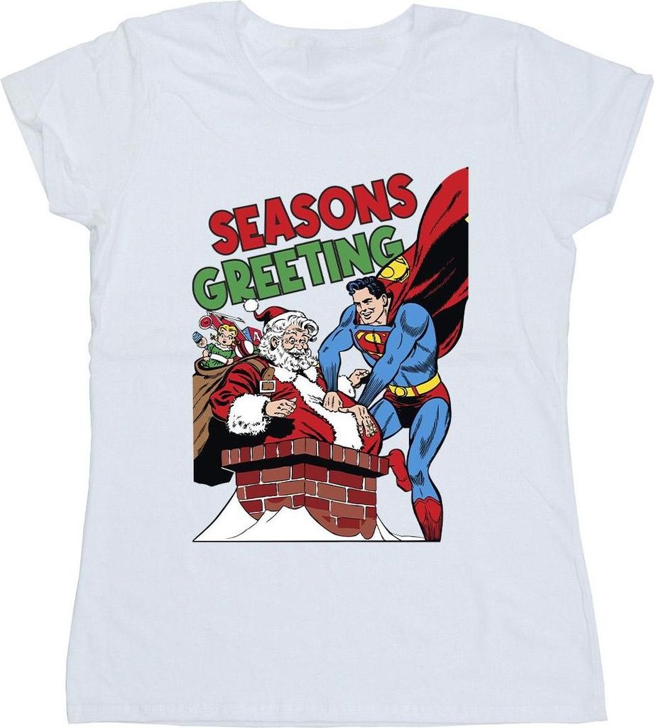 DC Comics - T-Shirt für Damen BI39531 (L) (Weiß)