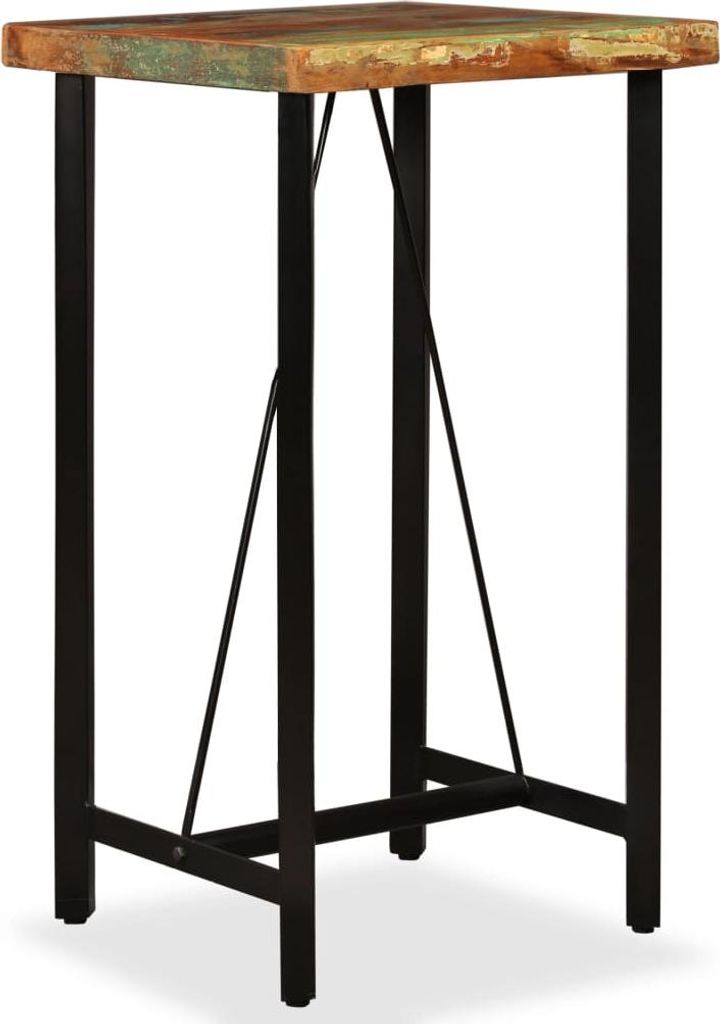 vidaXL 3-tlg. Bar-Set Altholz Massiv