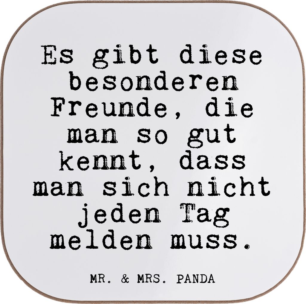 Mr. & Mrs. Panda Untersetzer für Gläser Es gibt diese besonderen... - Weiß - Geschenk, Glizer Spruch Sprüche Weisheiten Zitate Lustig Weisheit ...